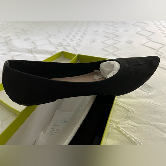 Semine black knit pointy flats - Picture 5 of 5